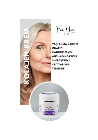 Dolgunlaştırıcı, Yaşlanma Ve Kırışıklık Karşıtı Collagen Cilt Bakım Kremi 50 Ml