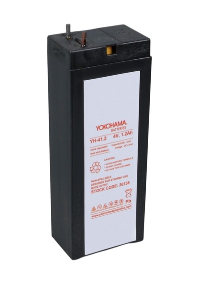 Yokohama Yh-41.2 4v 1200 Mah Bakımsız Işıldak Aküsü