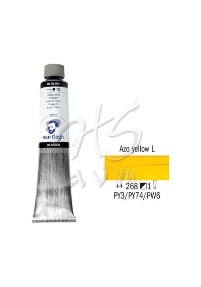 Van Gogh Yağlı Boya 200 ML Seri:1 No:268 Azo Yellow Light