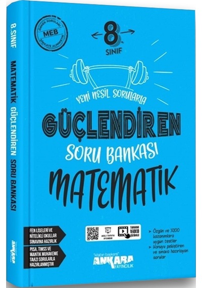 8. Sınıf Güçlendiren Matematik Soru Bankası Ankara Yayıncılık