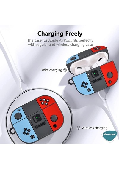 Samsung Galaxy Buds 3 Pro Kılıf Cartoon Figürlü Silikon Crtn-fgr-krm Galaxy Buds 3 Pro İle Uyumlu Kılıf - Siyah - Pembe