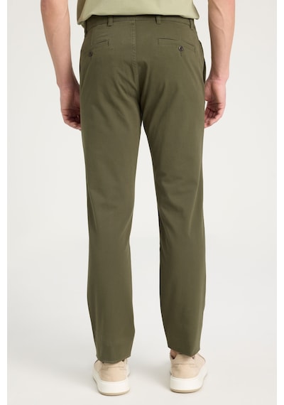 Wrangler Slim Fit Dar Kesim Normal Bel Dar Paça Haki Chino Pantolon Khaki-wm01003801