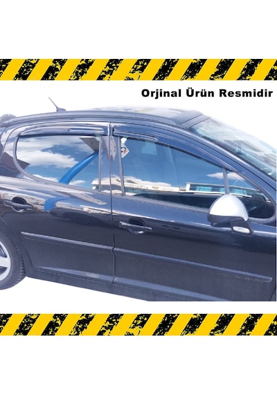 Peugeot 207 Mügen Cam Rüzgarlığı Hb 2006-2012 Arası 4 Lü N11.37775