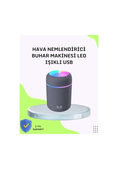 Taşınabilir Hava Nemlendirici Renkli Işık Ve Usb Bağlantı - Hs08373890-2143 Renkli