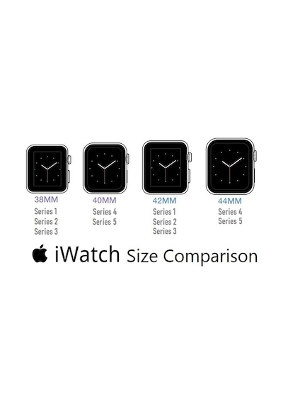 Apple Watch Uyumlu Deri Kordon 42-44-45mm Rst1 Siyah