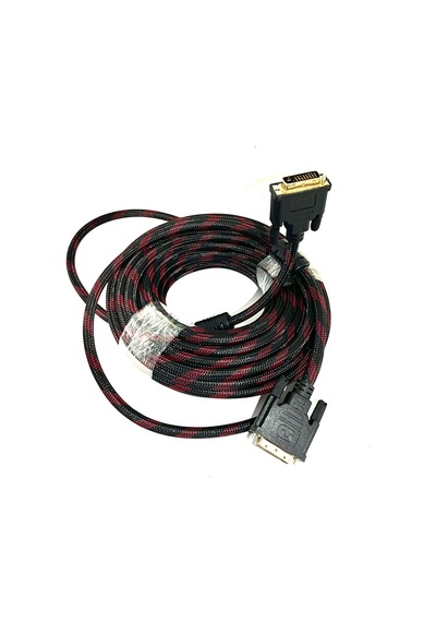 15 Metre Dvi Kablo Dvi to Dvi Kablo 24+1 DVI Kablo Erkek Erkek