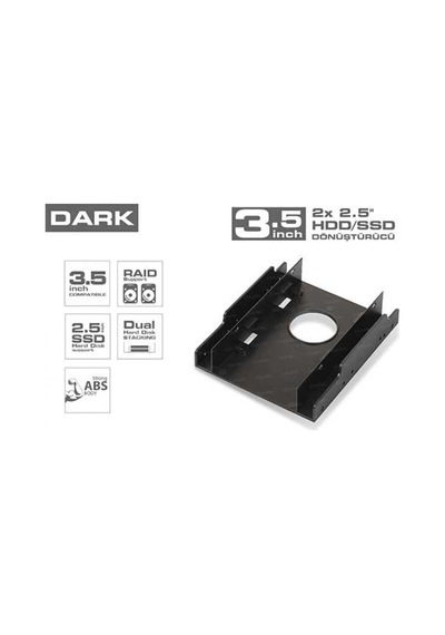 DARK STOREX DK-AC-DA35X25 2.5" SSD TO 3.5" HDD KASA İÇİ MONTAJ Kİ