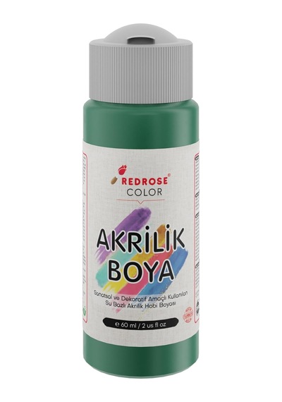 Koyu Yeşil Akrilik Boya 60 Ml