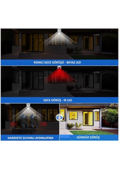 O-kam 3012 Dual Lens 6mp Wifi Akıllı Kamera , Yapay Zeka, Gece Görüş, Karşılıklı Konuşma