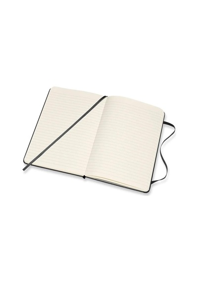 Moleskine Classic Sert Kapak Çizgili Defter 11.5x18 Black Siyah