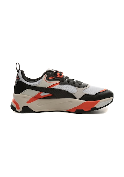 389289-36 Puma Trinity Flat Erkek Spor Ayakkabı Beyaz 389289-36 Beyaz Siyah Turuncu Çok Renkli