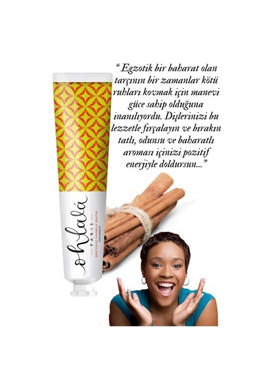 Ohlala Cinnamon Mint Tarçın-nane Diş Macunu 75ml