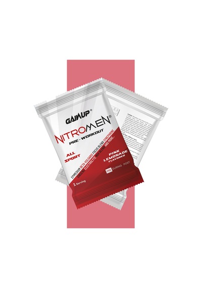 Gainup Nitromen Pre-workout 21 Şase - Pink Lemonde