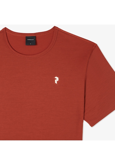 Peak Performance Trail Erkek Kahverengi Günlük T-shirt - G79467030 Kahverengi