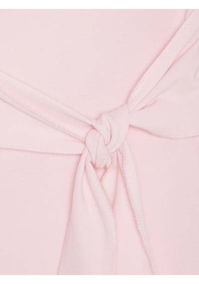 Dilvin 32841 Bağlamalı Bandeau Top-toz Pembe