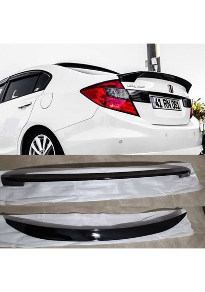 Honda Civic Spoiler Usa Boyalı Abs Plastik 2012-2015