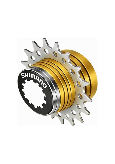Shımano Sıngle Speed Tek Dişli Kit 17t Sarı