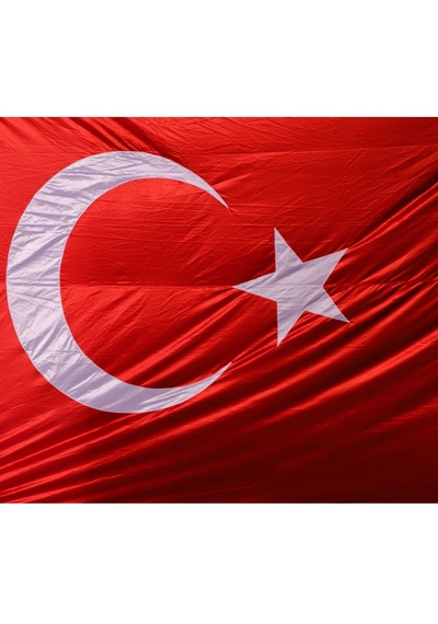 600x900 Cm Alpaka Kumaş Türk Bayrağı