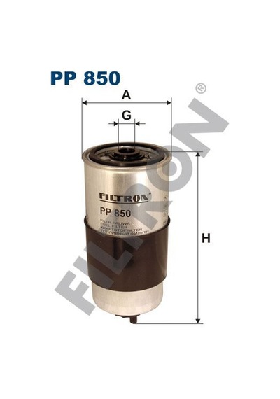 FILTRON PP850 YAKIT FİLTRESİ PASSAT 1.9 TDI (97-00)-AUDI A4-A6-AU