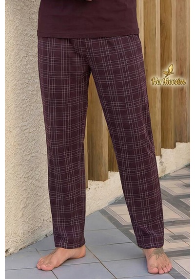Hermevsim Aydoğan Erkek Pijama Takımı %100 Pamuk Süprem Patlı Yaka Uzun Kol Mürdüm Tuna 260539 Koyu Mürdüm Hermevsim Aydoğan Erkek Pijama Takımı %100 Pamuk Süprem Patlı Yaka Uzun Kol Mürdüm Tuna 260539 Koyu Mürdüm