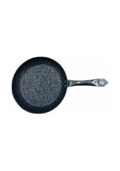 O.M.S Indüksiyon Uyumlu Granit 22 Cm Tava 3207 Siyah