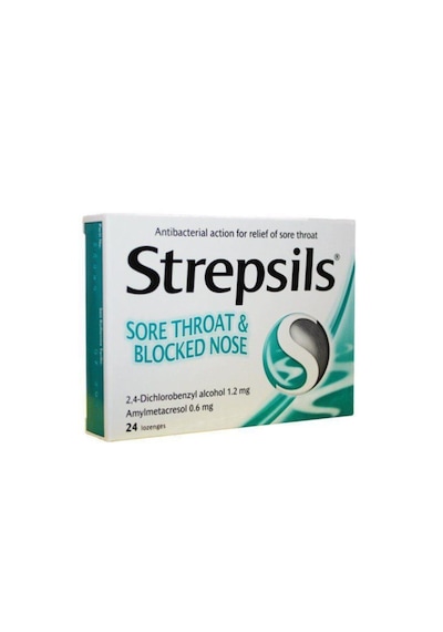 Strepsils Limon&Bal Aromalı pastil+Strepsils Mentollü 24 pastil