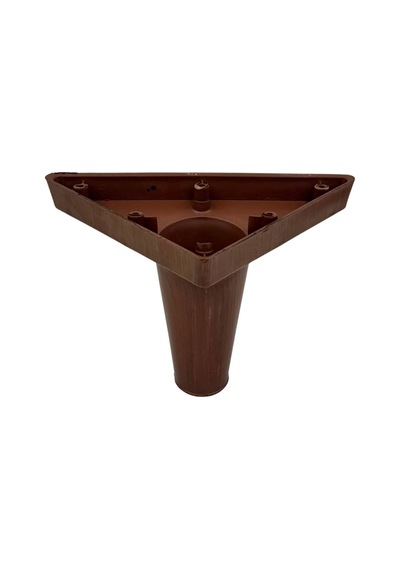 Cateksss 10 Cm Eymen Ayak Ahşap Kahverengi