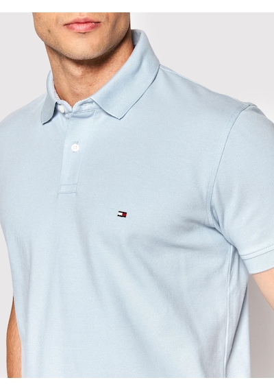 Tommy Hilfiger Tommy Hılfıger Erkek T-shırt Mw0mw17770-c1o Mavi