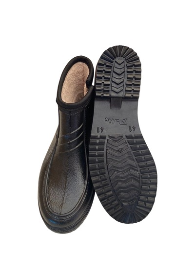 Belix Erkek Kışlık Su Geçirmez Peluşlu Bot 41-45 Siyah Siyah