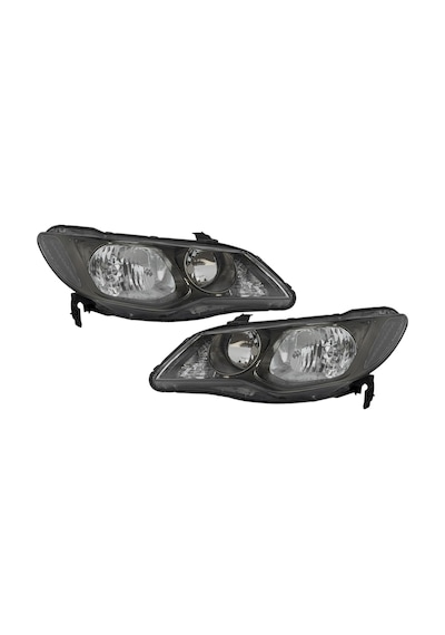 Far Takım Sağ + Sol Honda Cıvıc Fd6 2009-2011 Bronz Tip Xenonsuz Motorlu Makyajlı Kasa