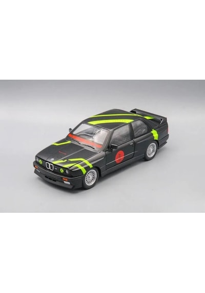 Hobiez World 1:24 Ölçekli Lisanslı Metal BMW M3 Kapıları ve Kaputu Açılabilir Model Araba Siyah