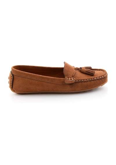 Bambi Taba Kadın Loafer Ayakkabı K01309000672 Taba