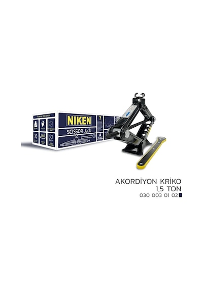 Niken Akordiyon Kriko 1.5 Ton - Ekolmaks
