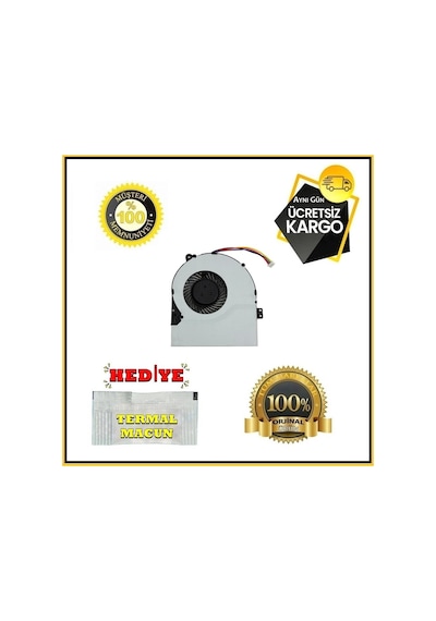 Asus X550Ln X550Vb Serisi Cpu Soğutucu Fan Mf75070V1