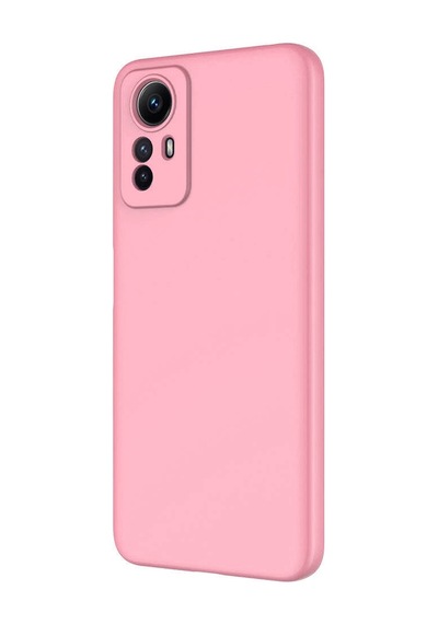 Noktaks - Xiaomi Uyumlu Xiaomi Redmi Note 12s - Kılıf İçi Kadife Koruyucu Mara Lansman Kapak - Pembe