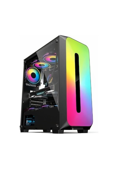 Revenge Colorful 10 Modlu RGB Atx Oyuncu Kasası Revenge Colorful 10 Modlu RGB Atx Oyuncu Kasası