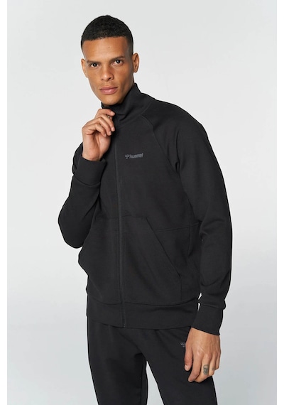 Hummel Evon Zip Siyah Erkek Sweatshirt 921678-2001 Siyah