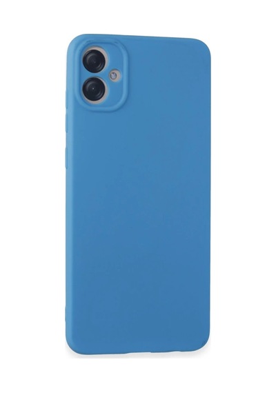 Samsung Galaxy A05 Kılıf First Silikon - Mavi 0.2M-Çok Renkli