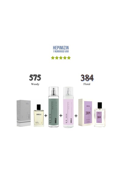 575 + 384 Erkek/kadın Parfüm Edp 50 Ml Woody/floral + No: 575 + N Diğer