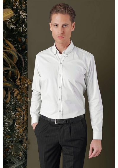 Efor Gk 711 Slim Fit Mavi Klasik Gömlek Mavi Efor Gk 711 Slim Fit Mavi Klasik Gömlek Mavi