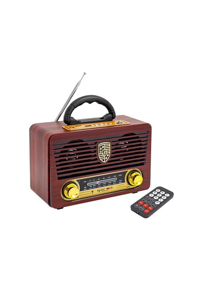 Magıcvoıce MV-115BT USB/SD/FM/Bluetooth Destekli Nostaljik Radyo