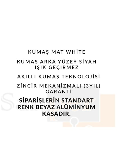 Sanper 100 X 100 Projeksiyon Perdesi Storlu Zincirli