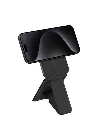 Amazingthing Glamour Link Fonksiyonel Çok Yönlü Grip Standlı Magnetik Kartlık Siyah
