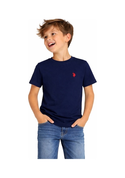 U.s.polo Assn Erkek Çocuk Bisiklet Yaka T-shirt Renkli
