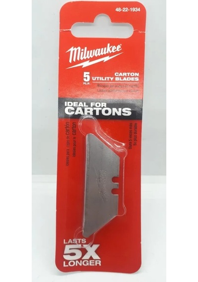 Milwaukee Güvenli Maket Bıçağı Yedeği 5'li 48221934
