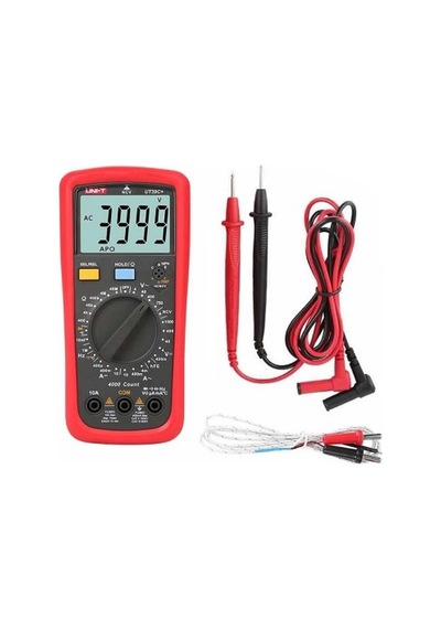 Unı-t Ut39c+ Dijital Multimetre Ncv Sıcaklık Ölçümlü Ölçü Aleti Voltmetre Ampermetre Avometre