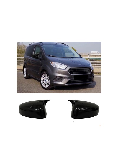 Ford Courier Yarasa Ayna Kapağı Piano Black Parlak Siyah 2014-201
