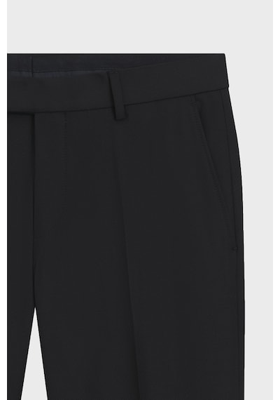 Boss Yünlü Slim Fit Düz Paça Pantolon Erkek Pantolon 50567486 404 Lacivert