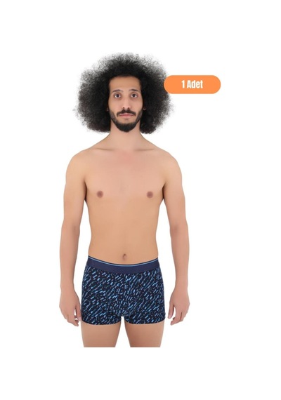 Andredimoda Erkek Pamuklu Likralı Boxer 5'li Premium Paket Çeyizlik Özel Dizayn Desenli Desenli