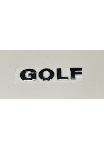 Volkswagen 2009 - 2017 Golf 6 - 7 Arka Bagaj Yazısı Krom